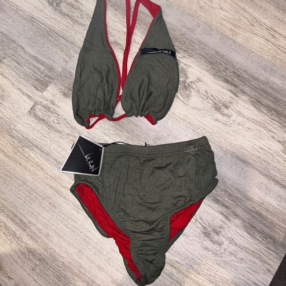 Two Piece Bathing Suit, Size M - Picture 1 of 6